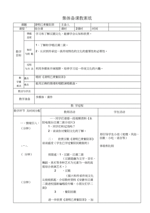 茶叶与古代兴衰教案